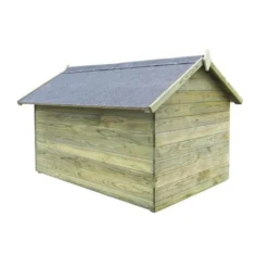 Vidaxl Caseta De Madera Para Perros 105,5 Cm X 123,5 Cm X 85 Cm -Pet Tienda 28365 22080809202280 5 vidaxl caseta madera para perros 1