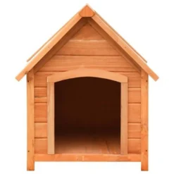 VIDAXL Caseta De Madera Para Perros Color Madera 72 Cm X 85 Cm X 82 Cm -Pet Tienda 28366 2 IMG00041947
