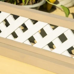 PawHut Caseta Moderna De Madera Natural Para Perros 105 Cm X 65 Cm X 80 Cm -Pet Tienda 46596 22041213272710 2 pawhut caseta moderna madera natural para perros