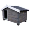 TK-Pet Mountain Caseta De Madera Gris Para Perros S