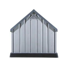 TK-Pet Caseta De Plástico 60% Reciclado ECO Para Perros 91 X 92 X 87 Cm -Pet Tienda caseta perros plastico gris TKP41103 M AG23203