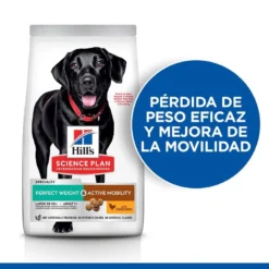 Hill's Science Plan Perfect Weight & Active Mobility Pollo Pienso Para Perros -Pet Tienda pienso perro grande perfect weight active pollo HIL607071 M JN23202