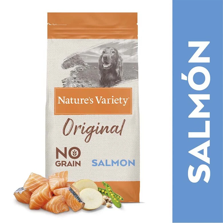 Nature's Variety Adult Medium Original Salmón Pienso Para Perros 7 Nature's Variety Adult Medium Original Salmón Pienso Para Perros - Imagen 7