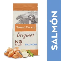 Nature's Variety Original Salmón Para Cachorros -Pet Tienda pienso perro natures variety original sin cereales medium puppy salmon NTV927138 M201