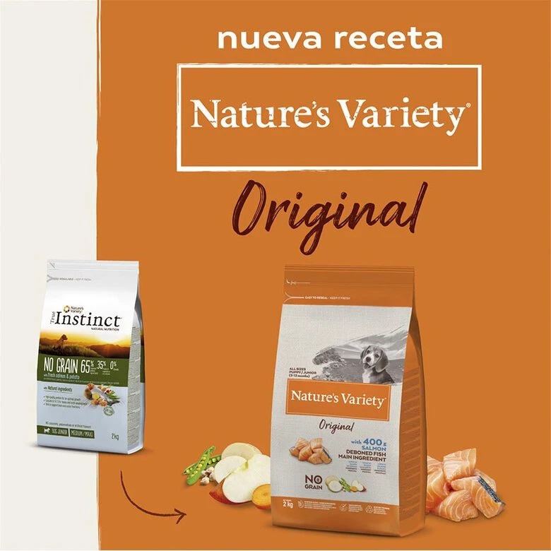 Nature's Variety Original Salmón Para Cachorros - Imagen 3