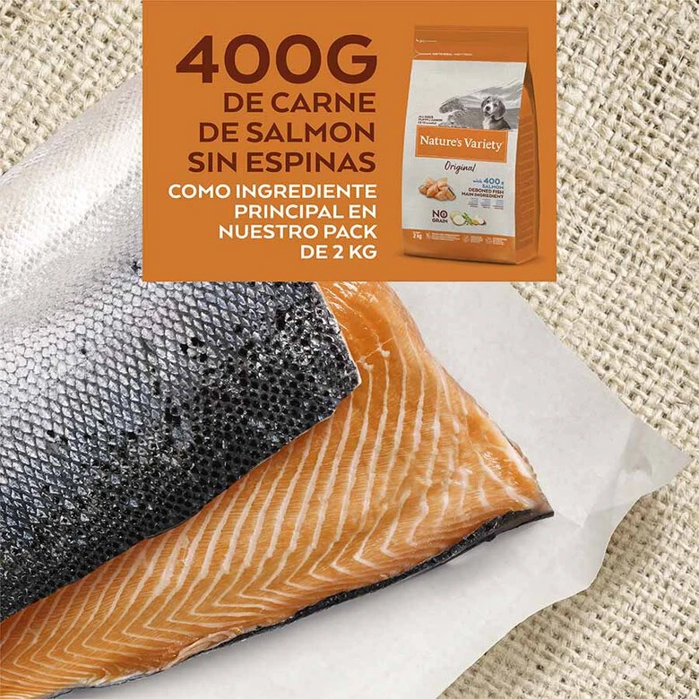 Nature's Variety Original Salmón Para Cachorros - Imagen 4