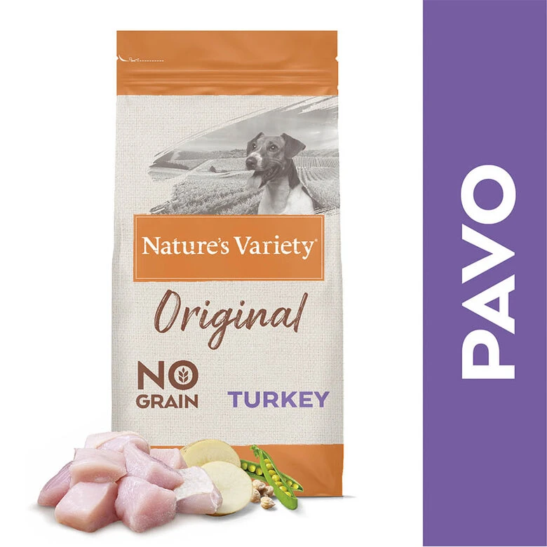 Nature's Variety Adult Mini Original Pavo Pienso Para Perros - Imagen 5
