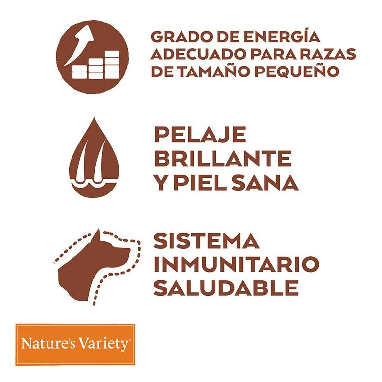 Nature's Variety Adult Mini Original Pavo Pienso Para Perros - Imagen 2