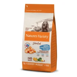 Nature's Variety Adult Medium Selected Salmón Pienso Para Perros