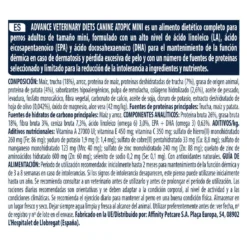 Affinity Advance Mini Veterinary Diets Atopic Pienso Para Perros -Pet Tienda pienso perros affinity advance veterinary diet atopic mini composicion ADV922121 M