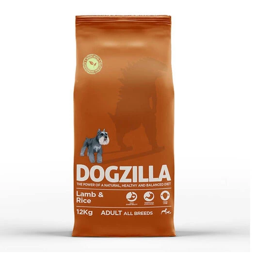 Dogzilla Adult Cordero Y Arroz Para Perros Adultos