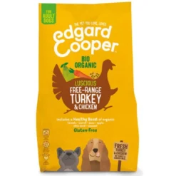 Edgard & Cooper Adult Bio Pavo Pienso Para Perros