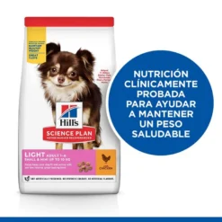 Hill's Science Plan Light Adult Small & Mini Pollo Pienso Para Perros -Pet Tienda pienso perros hills adult small mini HIL1699M 1203