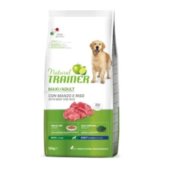 Natural Trainer Adult Maxi Buey Y Arroz Pienso Para Perros