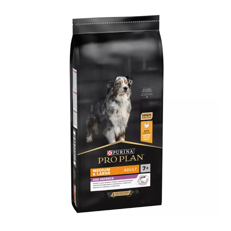 Purina Pro Plan Adult Medium Y Large Pollo Pienso Para Perros Sénior +7