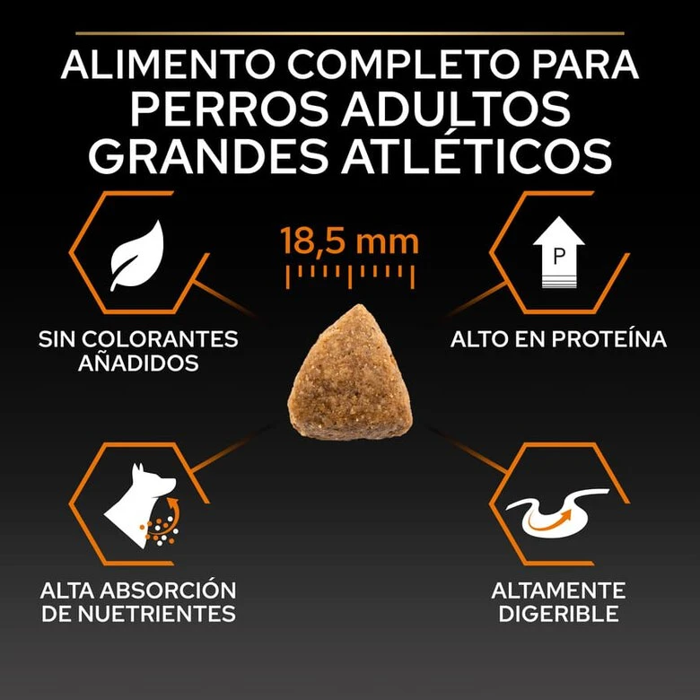 Purina Pro Plan Large Athletic Adult Pollo Pienso Para Perros - Imagen 6