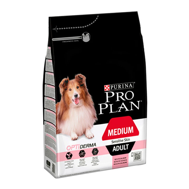 Purina Pro Plan Adult Medium Sensitive Skin Salmón Pienso Para Perros - Imagen 10