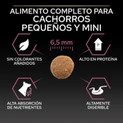 Purina Pro Plan Puppy Small Y Mini Salmón Pienso Para Perros Piel -Pet Tienda pienso perros purina proplan puppy optiderma smallmini salmon PRO12272619 M 1205