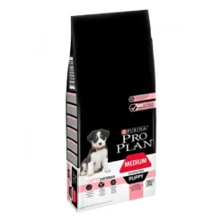 Purina Pro Plan Puppy Medium Salmón Piel Sensible Pienso Para Cachorros -Pet Tienda pro plan puppy sensitive optiderma PRO12272433